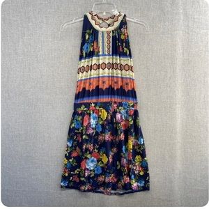 Farm Rip Halter mini dress